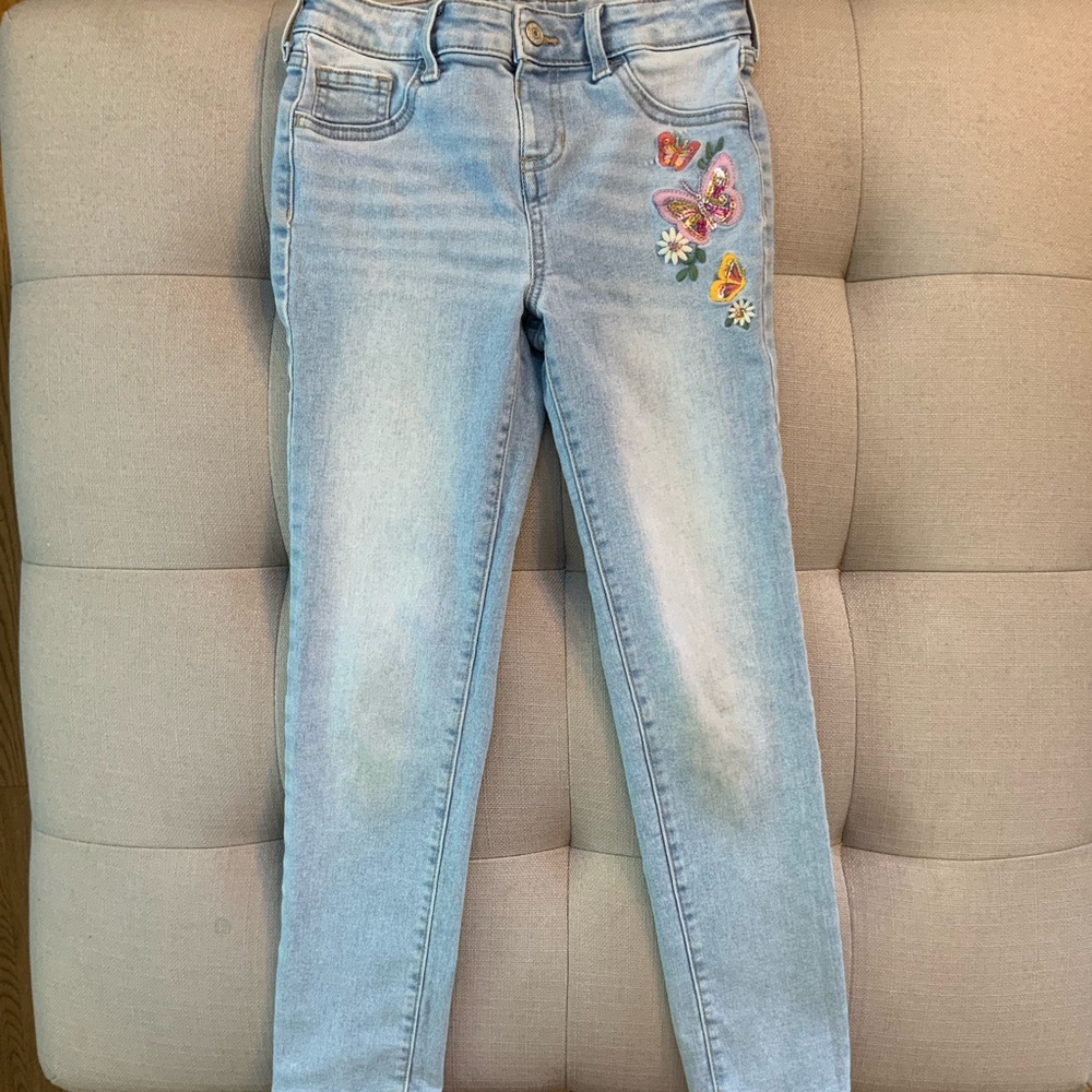 🦋Skinny Jeans w Embroidery🦋